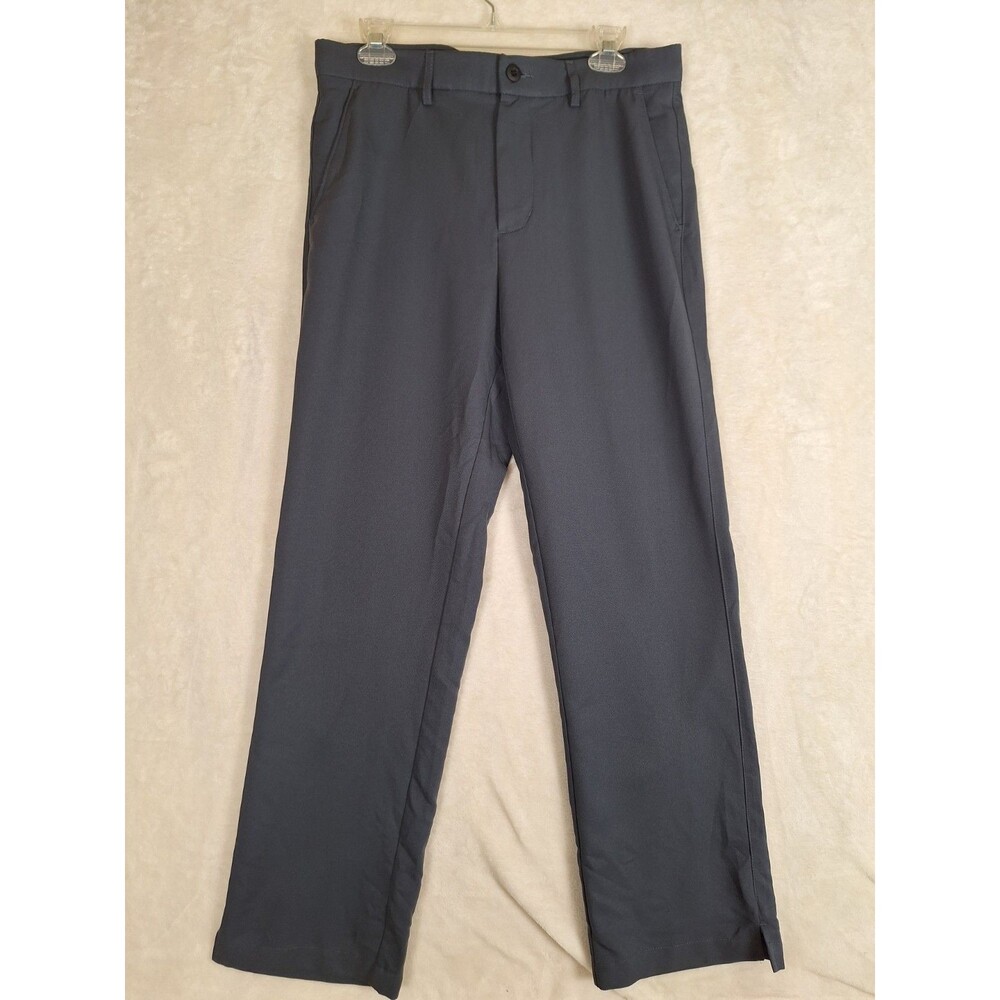TekGear Men's Size 32x30 Golf Pants Grey Blue Pockets Comfort Classic Gripper